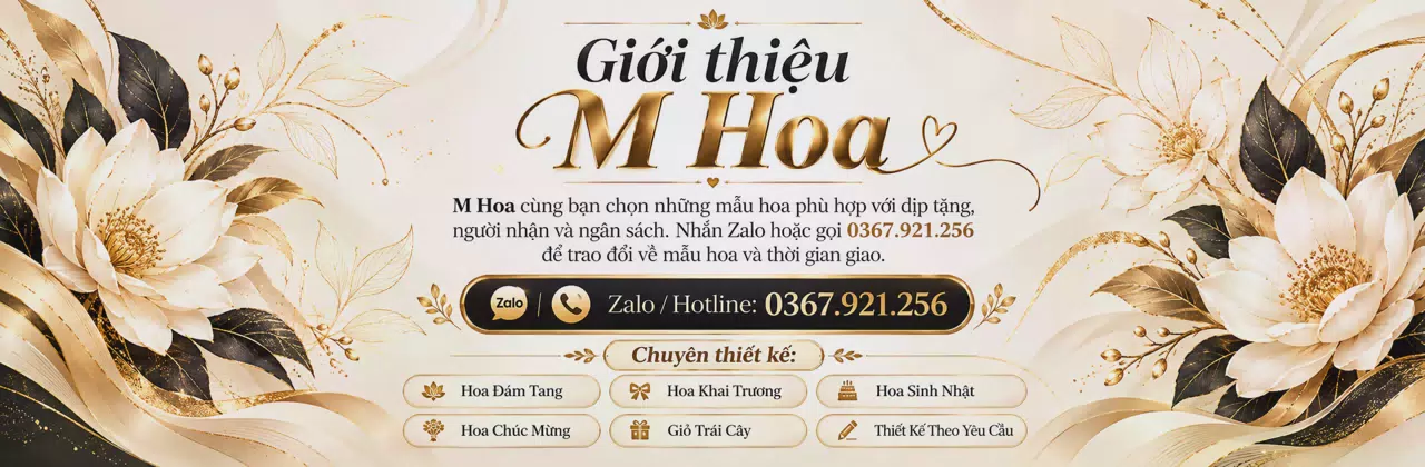 Ảnh bìa Shop hoa tươi Xã Đào Xá Phú Thọ - Chọn hoa gửi đúng tâm tình